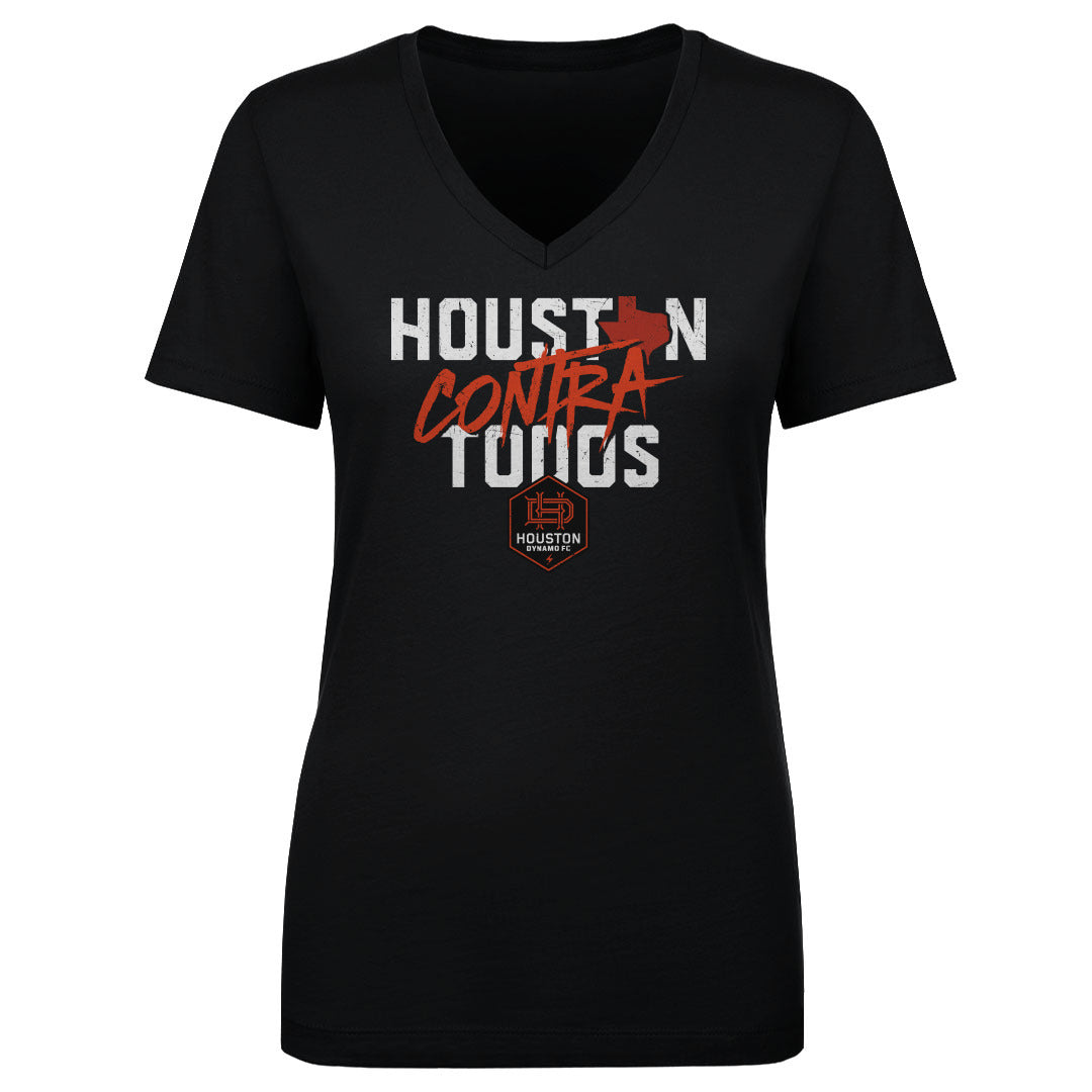 Houston Dynamo FC Women's V-Neck T-Shirt | 500 LEVEL