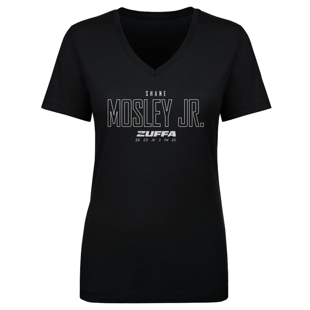 Shane Mosley Jr. Women's V-Neck T-Shirt | 500 LEVEL