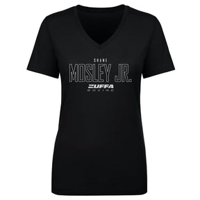 Shane Mosley Jr. Women's V-Neck T-Shirt | 500 LEVEL