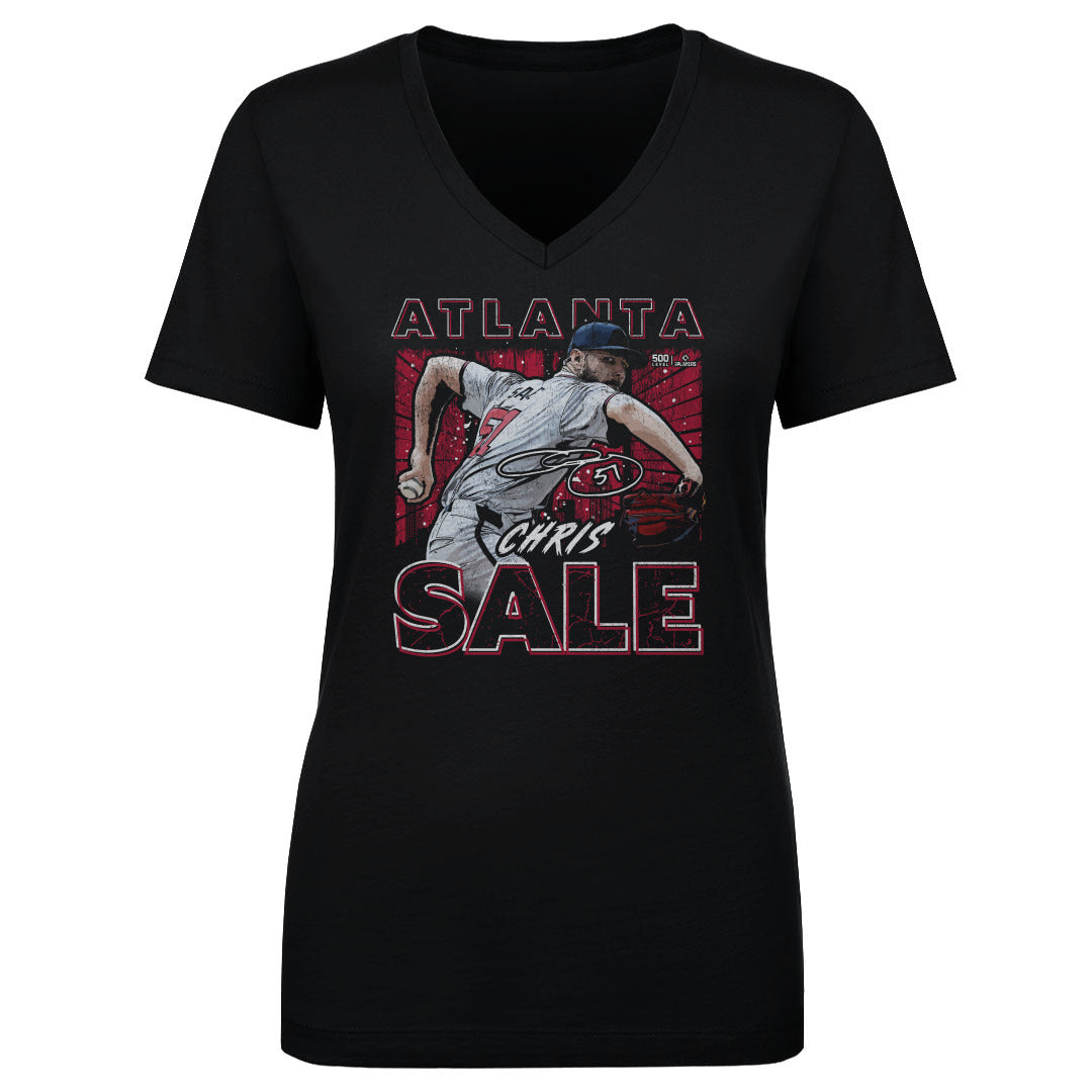 Chris Sale Women's V-Neck T-Shirt | 500 LEVEL