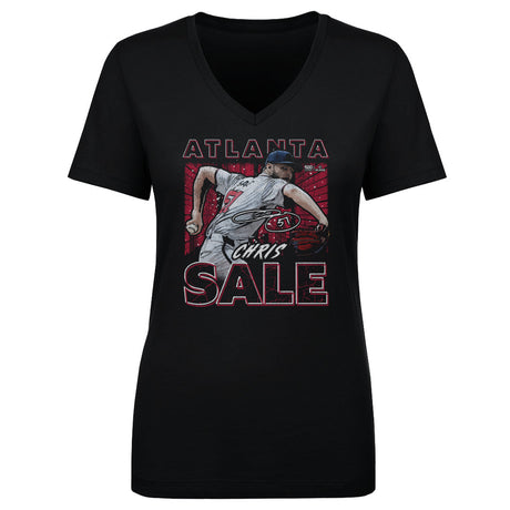 Chris Sale Women's V-Neck T-Shirt | 500 LEVEL