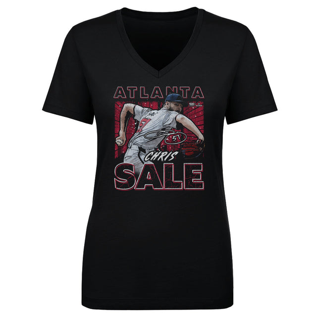 Chris Sale Women's V-Neck T-Shirt | 500 LEVEL