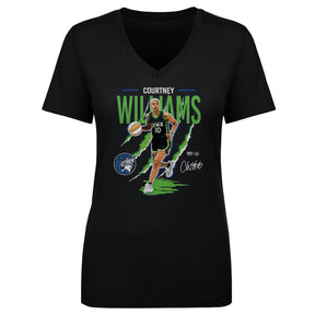 Courtney Williams Women's V-Neck T-Shirt | 500 LEVEL