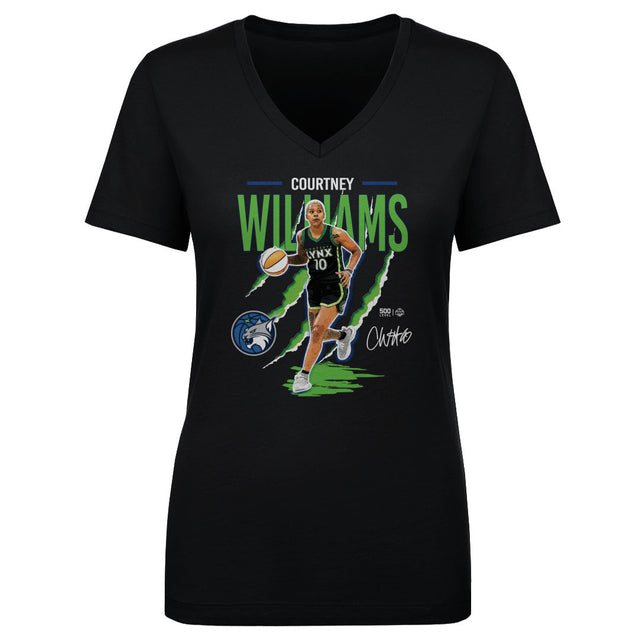 Courtney Williams Women's V-Neck T-Shirt | 500 LEVEL