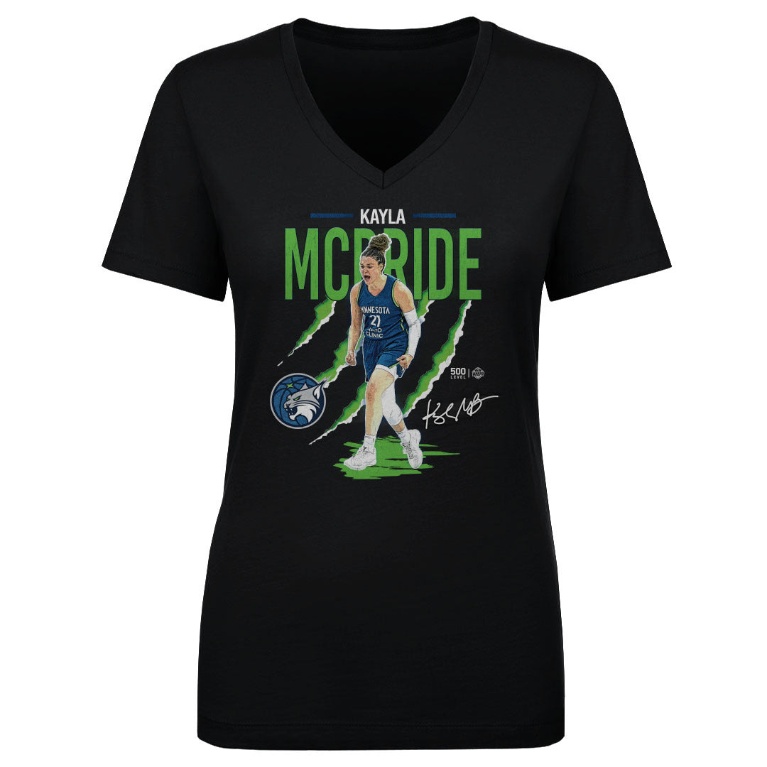 Kayla McBride Women's V-Neck T-Shirt | 500 LEVEL