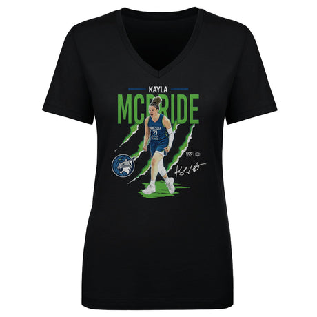 Kayla McBride Women's V-Neck T-Shirt | 500 LEVEL