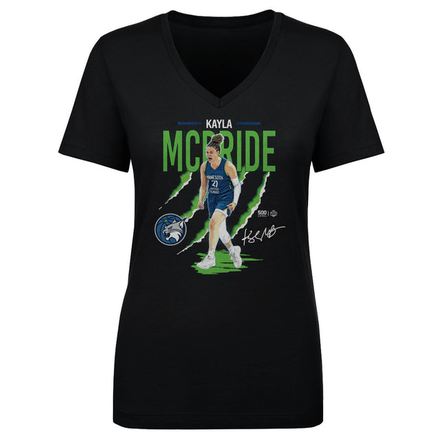 Kayla McBride Women's V-Neck T-Shirt | 500 LEVEL