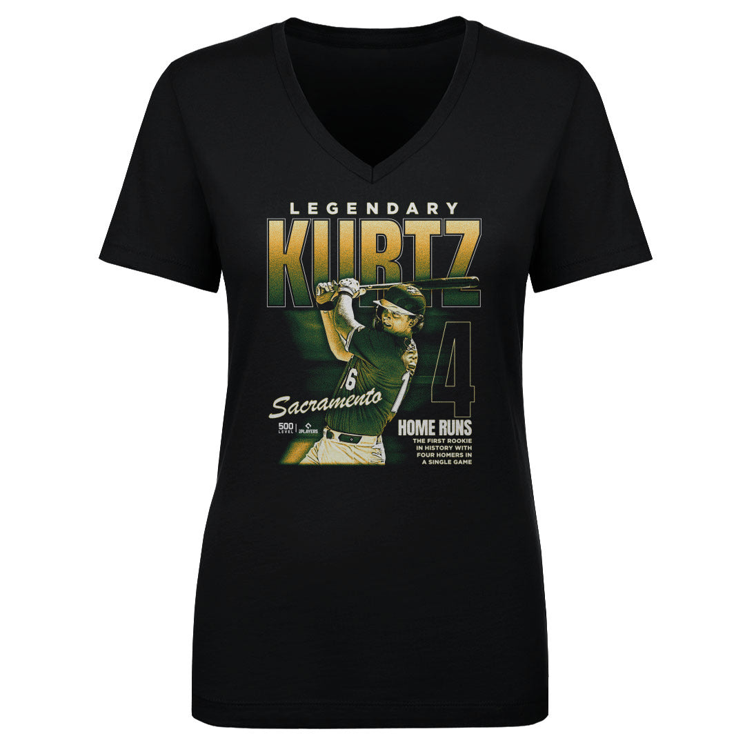 Nick Kurtz Women's V-Neck T-Shirt | 500 LEVEL