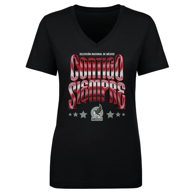 Mexico Women's V-Neck T-Shirt | 500 LEVEL