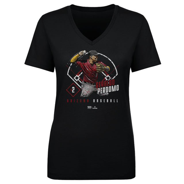 Geraldo Perdomo Women's V-Neck T-Shirt | 500 LEVEL