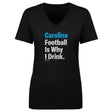 Carolina Football Women's V-Neck T-Shirt | 500 LEVEL