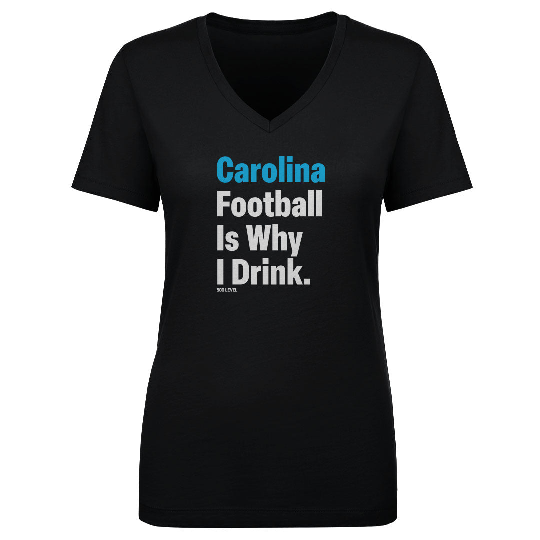 Carolina Football Women's V-Neck T-Shirt | 500 LEVEL