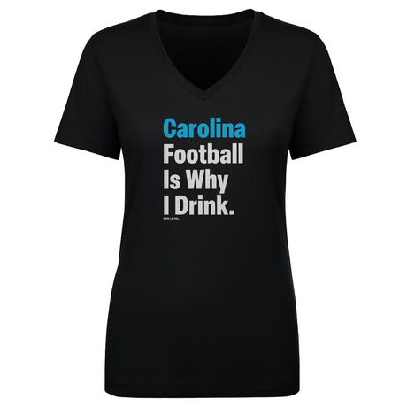 Carolina Football Women's V-Neck T-Shirt | 500 LEVEL