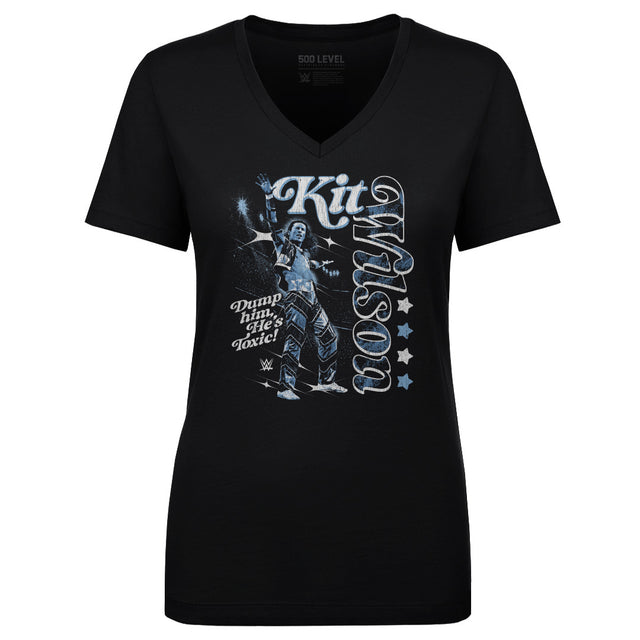 Kit Wilson Women's V-Neck T-Shirt | 500 LEVEL