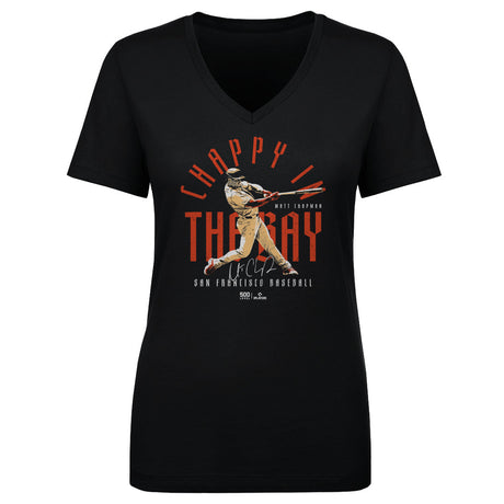 Matt Chapman Women's V-Neck T-Shirt | 500 LEVEL