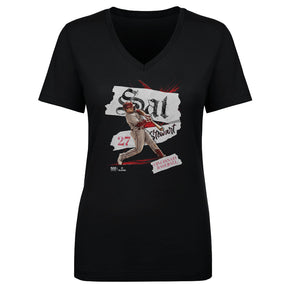 Sal Stewart Women's V-Neck T-Shirt | 500 LEVEL