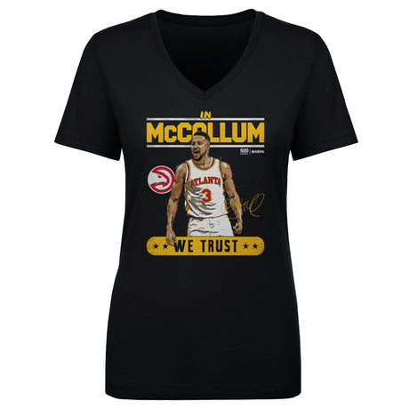 CJ McCollum Women's V-Neck T-Shirt | 500 LEVEL