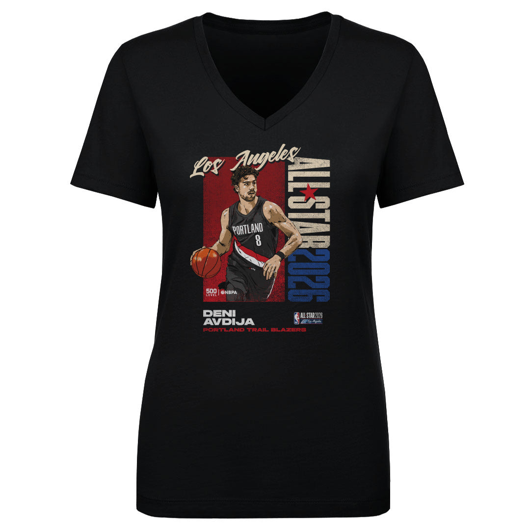 Deni Avdija Women's V-Neck T-Shirt | 500 LEVEL