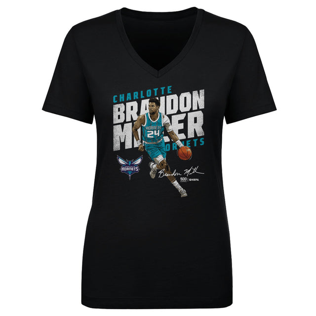Brandon Miller Women's V-Neck T-Shirt | 500 LEVEL