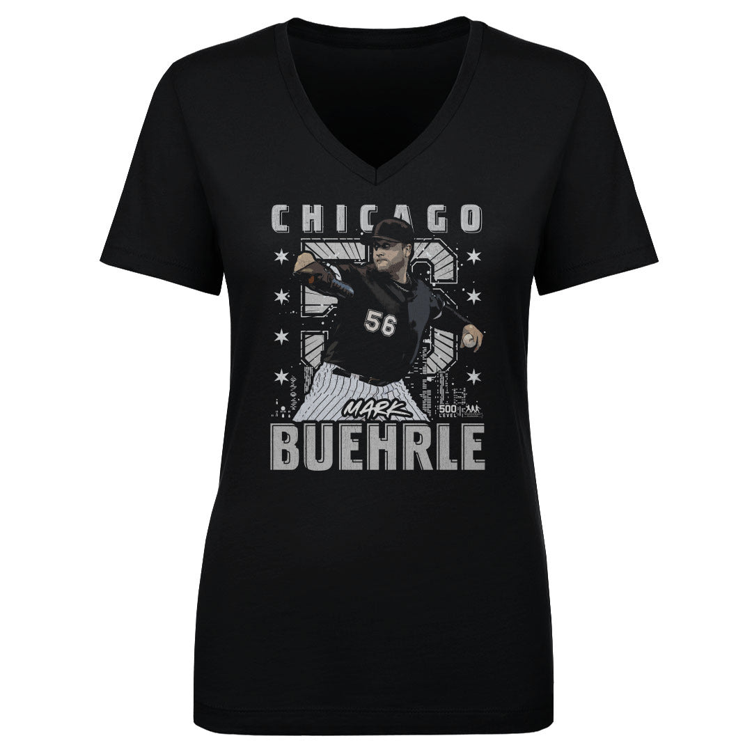 Mark Buehrle Women's V-Neck T-Shirt | 500 LEVEL