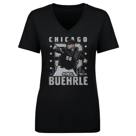 Mark Buehrle Women's V-Neck T-Shirt | 500 LEVEL