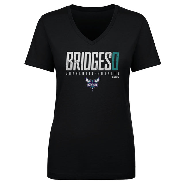 Miles Bridges Women's V-Neck T-Shirt | 500 LEVEL