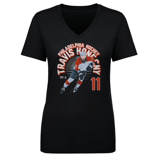Travis Konecny Women's V-Neck T-Shirt | 500 LEVEL