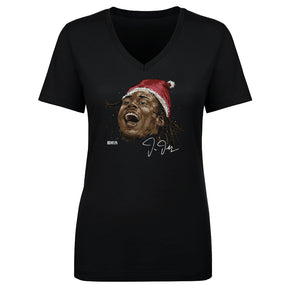 Justin Jefferson Women's V-Neck T-Shirt | 500 LEVEL