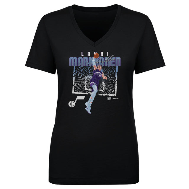 Lauri Markkanen Women's V-Neck T-Shirt | 500 LEVEL
