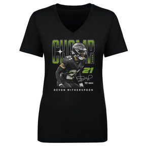 Devon Witherspoon Women's V-Neck T-Shirt | 500 LEVEL