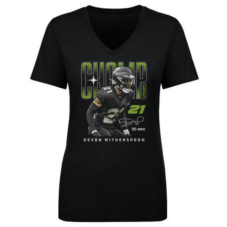 Devon Witherspoon Women's V-Neck T-Shirt | 500 LEVEL