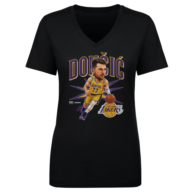 Luka Doncic Women's V-Neck T-Shirt | 500 LEVEL