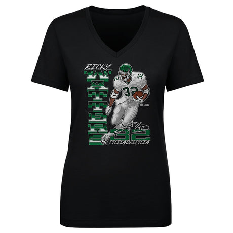Ricky Watters Women's V-Neck T-Shirt | 500 LEVEL