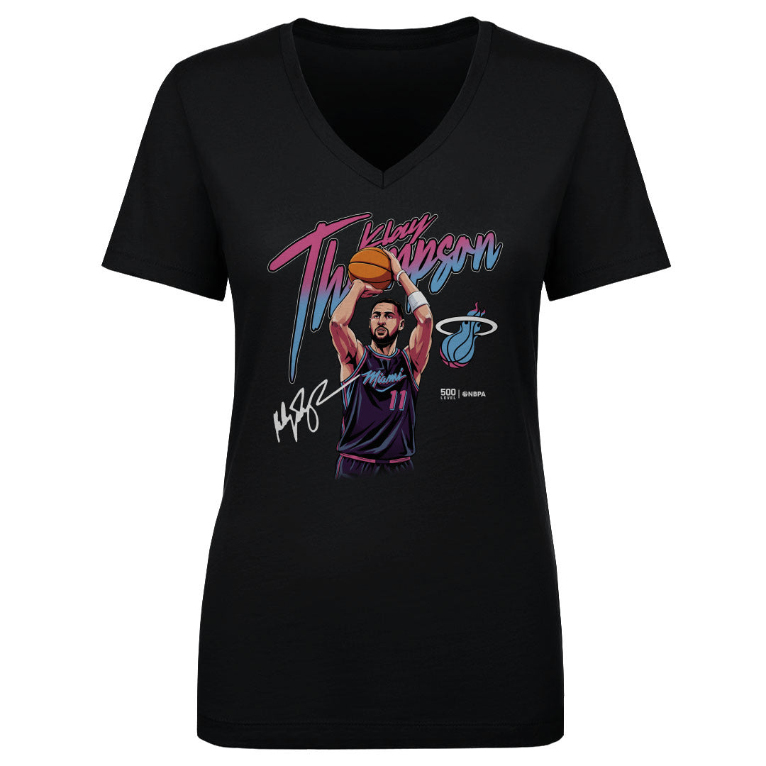 Klay Thompson Women's V-Neck T-Shirt | 500 LEVEL