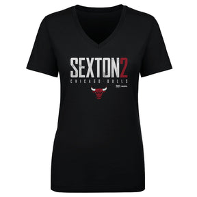 Collin Sexton Women's V-Neck T-Shirt | 500 LEVEL