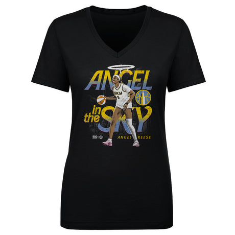 Angel Reese Women's V-Neck T-Shirt | 500 LEVEL