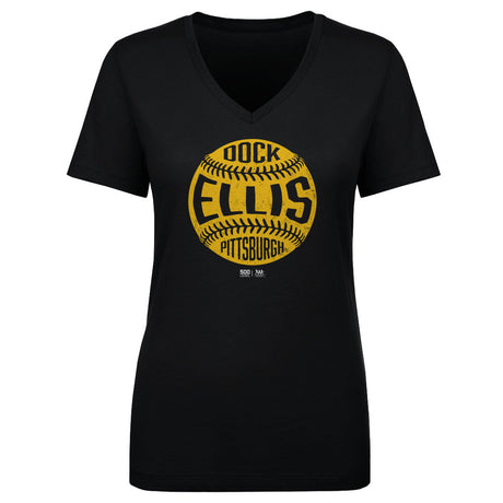 Dock Ellis Women's V-Neck T-Shirt | 500 LEVEL