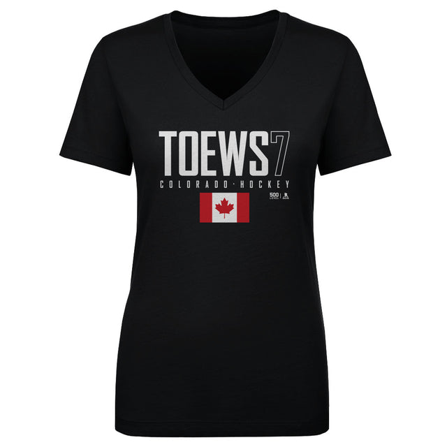 Devon Toews Women's V-Neck T-Shirt | 500 LEVEL