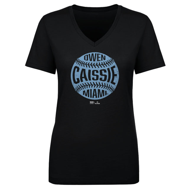 Owen Caissie Women's V-Neck T-Shirt | 500 LEVEL