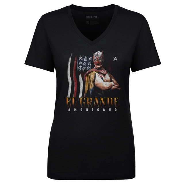 El Grande Americano Women's V-Neck T-Shirt | 500 LEVEL