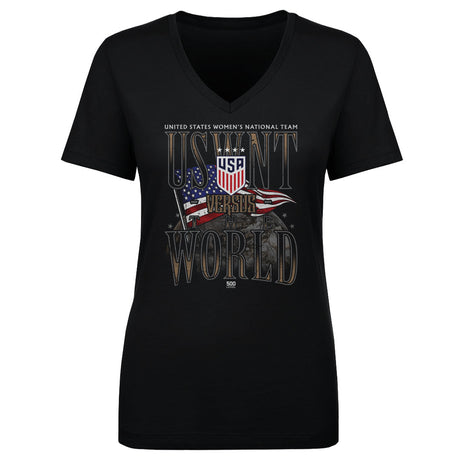 USWNT Women's V-Neck T-Shirt | 500 LEVEL