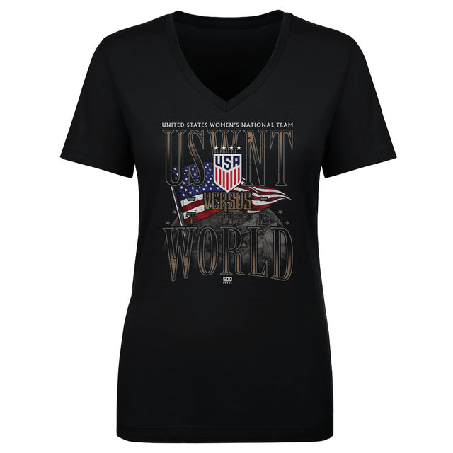 USWNT Women's V-Neck T-Shirt | 500 LEVEL