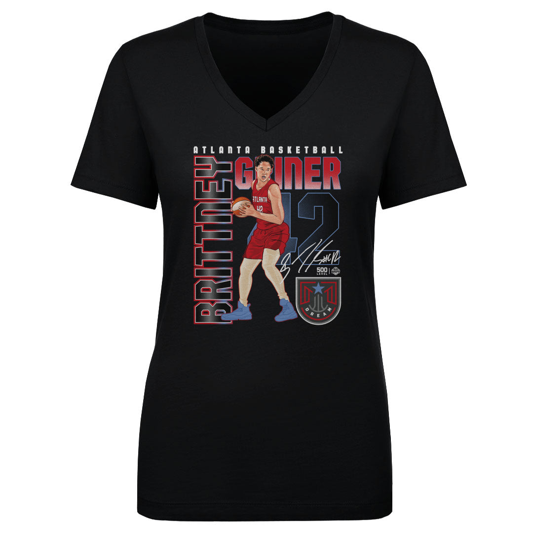 Brittney Griner Women's V-Neck T-Shirt | 500 LEVEL
