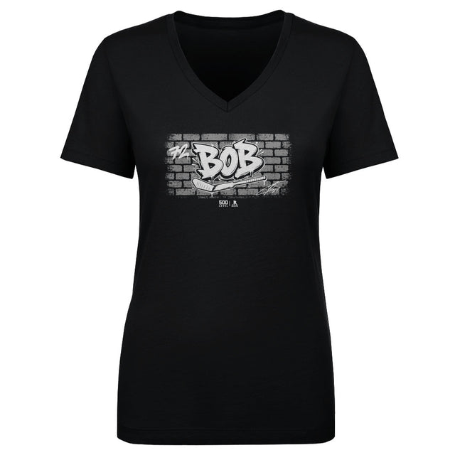 Sergei Bobrovsky Women's V-Neck T-Shirt | 500 LEVEL