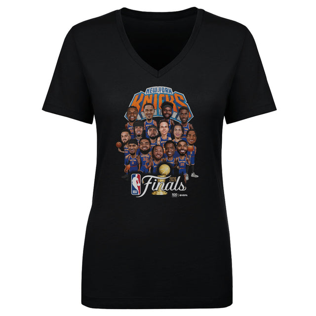 New York Knicks Women's V-Neck T-Shirt | 500 LEVEL