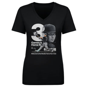 Munetaka Murakami Women's V-Neck T-Shirt | 500 LEVEL