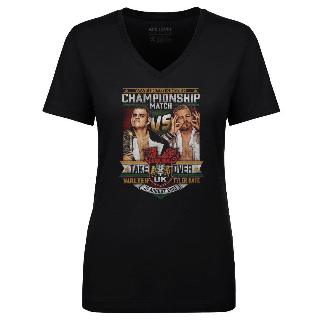 NXT Take Over Women's V-Neck T-Shirt | 500 LEVEL
