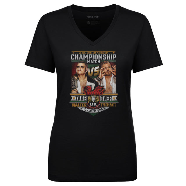 NXT Take Over Women's V-Neck T-Shirt | 500 LEVEL