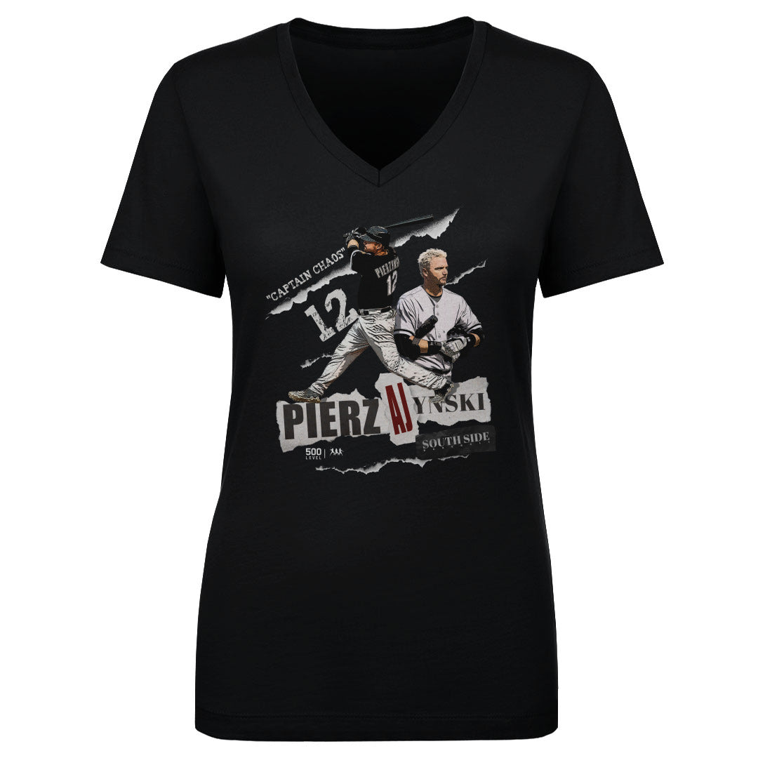 A.J. Pierzynski Women's V-Neck T-Shirt | 500 LEVEL