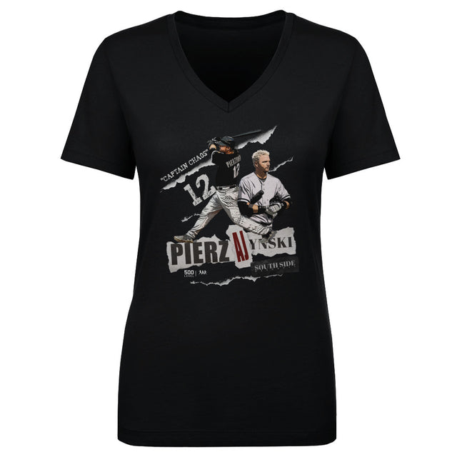 A.J. Pierzynski Women's V-Neck T-Shirt | 500 LEVEL